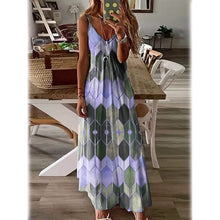 Load image into Gallery viewer, Women's V-Neck Elegant Casual Dress