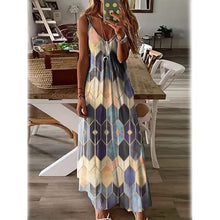 Load image into Gallery viewer, Women's V-Neck Elegant Casual Dress