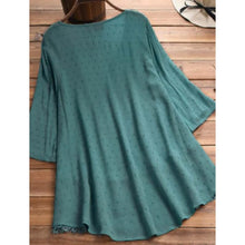 Load image into Gallery viewer, Women's V-Neck Floral Lace Top