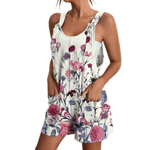 Load image into Gallery viewer, Womens V-Neck Strap Pocket Jumpsuit