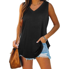 Load image into Gallery viewer, Women's V Neck Tank Top