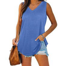 Load image into Gallery viewer, Women's V Neck Tank Top