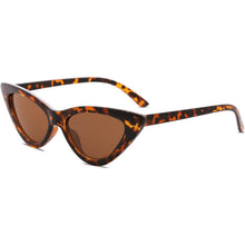 Load image into Gallery viewer, Women's Vintage Narrow Cat Eye Sunglasses