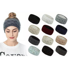 Load image into Gallery viewer, Women's Winter Cable Knit Headband