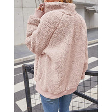 Load image into Gallery viewer, Womens Winter Sherpa Fleece Button Jacket Coat