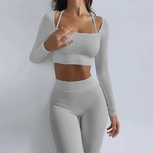 Load image into Gallery viewer, Women's WorWomen's Long Sleeve Sport Activewear Setkout Sets