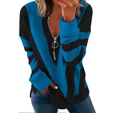Load image into Gallery viewer, Women's Zip Shirt Long Sleeve