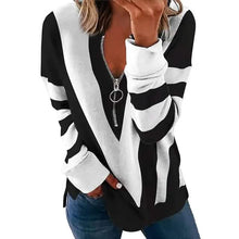 Load image into Gallery viewer, Women's Zip Shirt Long Sleeve