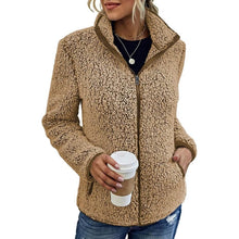 Load image into Gallery viewer, Women's Zip Up Jacket Long Sleeve