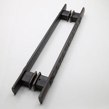 Load image into Gallery viewer, Wooden Door Glass Knob Handle Hotel Villa European Style Simple Antique Black Surface Mounted Solid Barn Pull Hand Wardrobe Shoe Cabinet Bathroom Cabinet Handle Drawer Handle