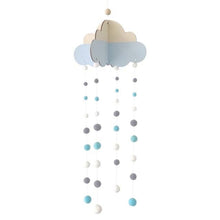 Load image into Gallery viewer, Wooden Hot Air Balloon Wind Chime Hanging Toys Baby Bed Bell Kids Room Decoration Wall Hanging Ornaments Nursery Decor Photo Props For Kids Wind Chimes Decorations