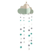 Load image into Gallery viewer, Wooden Hot Air Balloon Wind Chime Hanging Toys Baby Bed Bell Kids Room Decoration Wall Hanging Ornaments Nursery Decor Photo Props For Kids Wind Chimes Decorations