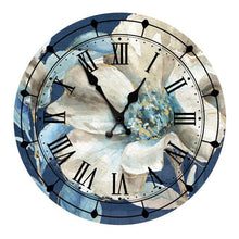 Load image into Gallery viewer, Wooden Wall Clock 10 Inch Silent Non Ticking Quartz Wall Clock 10 Inch Silent Non-Ticking Wooden Wall Clocks Battery Operated Country Retro Rustic Style Decorative for Living Room Kitchen Retro Fashion Wood Wall Clock Decorative for Living Room Kitchen
