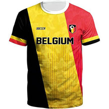 Load image into Gallery viewer, World Cup 2022 Soccer Jersey Women & Mens Football T-Shirts Belgium