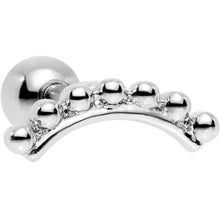 Load image into Gallery viewer, 16G 1/4 Crescent Arc Cartilage Tragus Earring