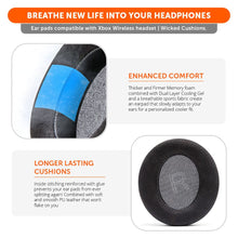 Load image into Gallery viewer, Xbox Wireless Gaming Headset Earpads - WC FreeZe Cooling Gel
