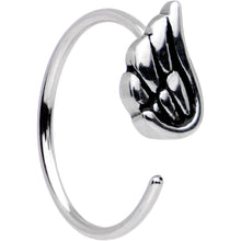 Load image into Gallery viewer, 20G Wings Heart Nose Bone Heart Closure Ring Pack Set of 4
