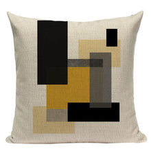 Load image into Gallery viewer, Yellow Pillow Covers Nordic Geometric Cushion Pillow Covers White Pillowcase Geometric Cushion Case Decoration Home Room Pillow Case