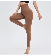 Load image into Gallery viewer, Yoga High Waist Push Up Seamless Sport Leggings Women Workout Pants Super Stretchy Gym Workout Tight Sport Leggings Lightweight Running Pants