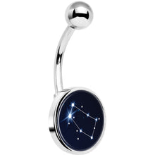 Load image into Gallery viewer, Zodiac Constellation Gemini Belly Ring