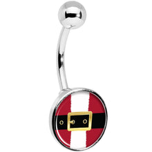 Load image into Gallery viewer, Christmas Santa Suit Belly Ring