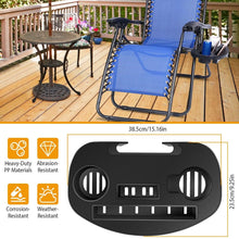 Load image into Gallery viewer, Zero Gravity Chair Cup Holder Clip On Side Tray