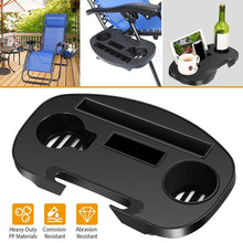 Load image into Gallery viewer, Zero Gravity Chair Cup Holder Clip On Side Tray