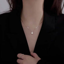 Load image into Gallery viewer, Zirconia Water Drop Pendant Clavicle Chain Necklace