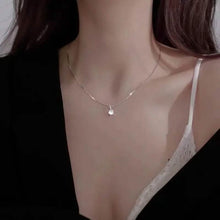 Load image into Gallery viewer, Zirconia Water Drop Pendant Clavicle Chain Necklace