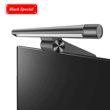 Load image into Gallery viewer, STEVVEX Screenbar LED Desk Lamp PC Computer Laptop Screen Bar Hanging Light Table Lamp Office Study Reading Light For LCD Monitor (Black)
