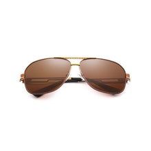 Load image into Gallery viewer, Luxury NEW Model Business  Men Square Polarized Sunglasses Male Eyewear Aviation Alloy Frame With UV400 Protection and High Quality Metal Frame
