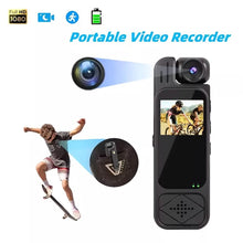 Load image into Gallery viewer, Premium Portable Body Camera Recorder – HD, SD Card Compatible
