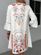 Load image into Gallery viewer, Exquisite Summer Feminine Lace Detail Printed Dress Chic Midi Lightweight Dress
