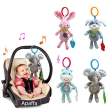 Load image into Gallery viewer, Modern Baby Rattles Stroller Hanging Soft Toy Mobile Cute Animal Doll Elephant Rabbit Dog Baby Crib Hanging Bell Toys For Kids and Baby
