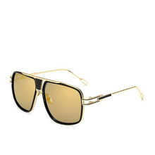 Load image into Gallery viewer, Modern Classic Oversized Men Sunglasses Luxury Brand New Glasses Square With High Quality Metal Frame and Polarized Mirror Glasses  Oculos de sol With  UV400 Prodection for Sun
