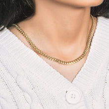 Load image into Gallery viewer, 10k Yellow Gold Semi Solid Miami Cuban Chain (5.00 mm)
