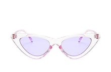 Load image into Gallery viewer, Luxury Modern Cat Eye  Fashion Retro Classic Lady and Woman Sunglasses With Triange Frame  With UV 400 Protection
