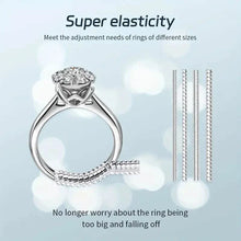 Load image into Gallery viewer, 4-Piece Set: Invisible Silicone Ring Size Adjusters – Unisex, Flexible, Minimalist
