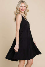 Load image into Gallery viewer, Racerback Tiered Tank Dress For Women – Chic Racerback Tank Dress, Stylish Tiered Tank Dress, Flattering Racerback Dress, Feminine Tiered Dress, Comfortable Tank Dress, Flowing Racerback Dress, Versatile Tank Dress
