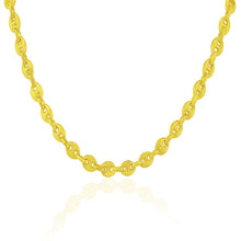 Load image into Gallery viewer, 4.7mm 14k Yellow Gold Puffed Mariner Link Chain
