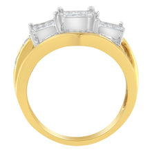 Load image into Gallery viewer, 10KT Two-Toned Gold Diamond Ring (1 cttw, H-I Color, SI1-SI2 Clarity)
