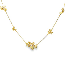 Load image into Gallery viewer, Cubic Zirconia Flower Pendant Sterling Silver
