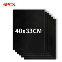 Load image into Gallery viewer, 1-6pcs BBQ Grill Mat Non-stick Mat Heat Resistant Grill Mat Outdoor Baking Reusable Barbecue Party Mat 40x50cm Grill Accessories Barbecue Grill Mat Reusable Baking Mat BBQ Sheet Non-Stick for Electric Gas and Charcoal Barbecue Accessories
