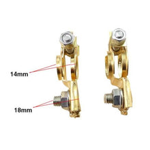 Load image into Gallery viewer, 1-Pair: Adjustable Battery Terminal Clamp Clips
