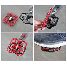 Load image into Gallery viewer, 1 Pair Aluminum Alloy Bicycle Clipless Pedal Platform Adapters For Bike Pedals  Mountain Road Bike Accessories Universal Clipless  Alloy Platform Adapters Cleats Pedal
