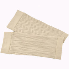 Load image into Gallery viewer, 1 Pair Arm Sleeve Weight Loss Calories Slim Slimming Arm Shaper Weight Loss Fat Burning Wrap Bands Massager Sleeve Wrap Weight Loss Fat Burning Running Arm Warmers Comfortable Soft Arm Cover For Indoor And Outdoor
