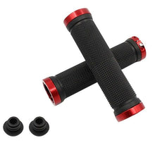 Load image into Gallery viewer, 1 pair  Road Cycling Handlebar Grips Anti-Skid Rubber Bicycle Grips Mountain Bike Lock On Bicycle Handlebars End Grips Handle Grip With Aluminum Lock Bike Grip For Scooter Cruiser Tricycle Wheel Chair Mountain Road Urban Foldable Bike
