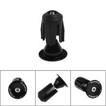 Load image into Gallery viewer, 1 Pair Road Folding Bike Handlebar Grip Ends Cap Racing Cycling Handle Bar Plugs Outdoor Cycling Aluminum Bike Handlebar End Plugs Expanding Locking Bar End Caps For Road Bike Mountain Bike
