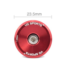 Load image into Gallery viewer, 1 Pair Road Folding Bike Handlebar Grip Ends Cap Racing Cycling Handle Bar Plugs Outdoor Cycling Aluminum Bike Handlebar End Plugs Expanding Locking Bar End Caps For Road Bike Mountain Bike
