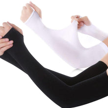 Load image into Gallery viewer, 1 Pairs Arm Sleeves Warmers Sports Sleeve Sun UV Protection Hand Cover Cooling Warmer Running Fishing Cycling Sunscreen Sun Protection Arm Sleeves For Men  Women Arm Cover For Cycling Outdoor Sports
